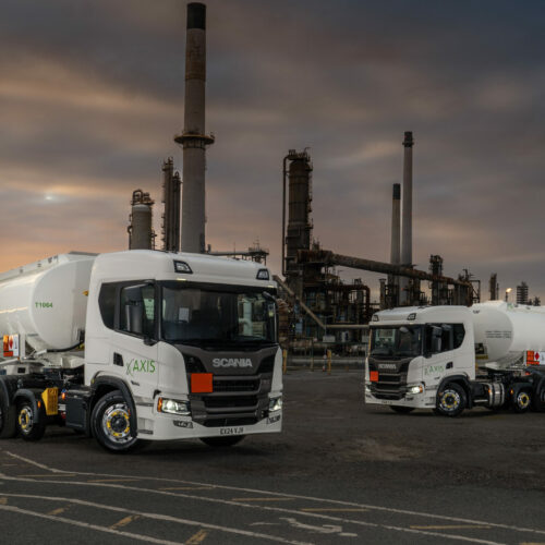 Axis Logistics In The Scania Calendar